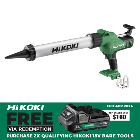 HiKOKI Cordless Caulking Gun 600ml 18V - Bare Tool