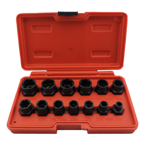 ToolShed Impact Bolt Extractor Socket Set 3/8 Dr 13pc