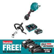 Makita XGT Cordless Power Head Brushless Split Shaft 40V 4Ah