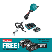 Makita XGT Multi-Function Power Head Brushless 40V 4Ah