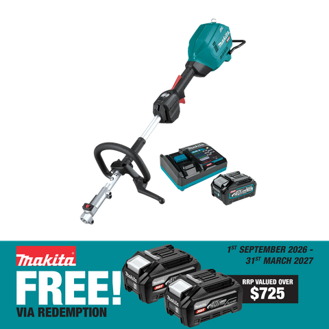 Makita XGT Multi-Function Power Head Brushless 40V 4Ah