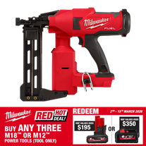 Milwaukee M18 FUEL Cordless Fencing Stapler 18V - Bare Tool