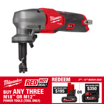Milwaukee M12 FUEL Cordless Nibbler 12V - Bare Tool
