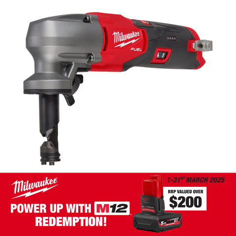 Milwaukee M12 FUEL Cordless Nibbler 12V - Bare Tool