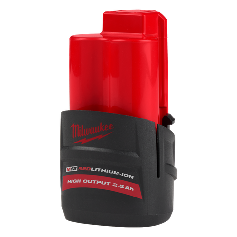 Milwaukee M12 REDLITHIUM High Output Battery 12V 2.5Ah