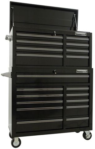 Powerbuilt 41in HD Tool Chest and Roller Cabinet