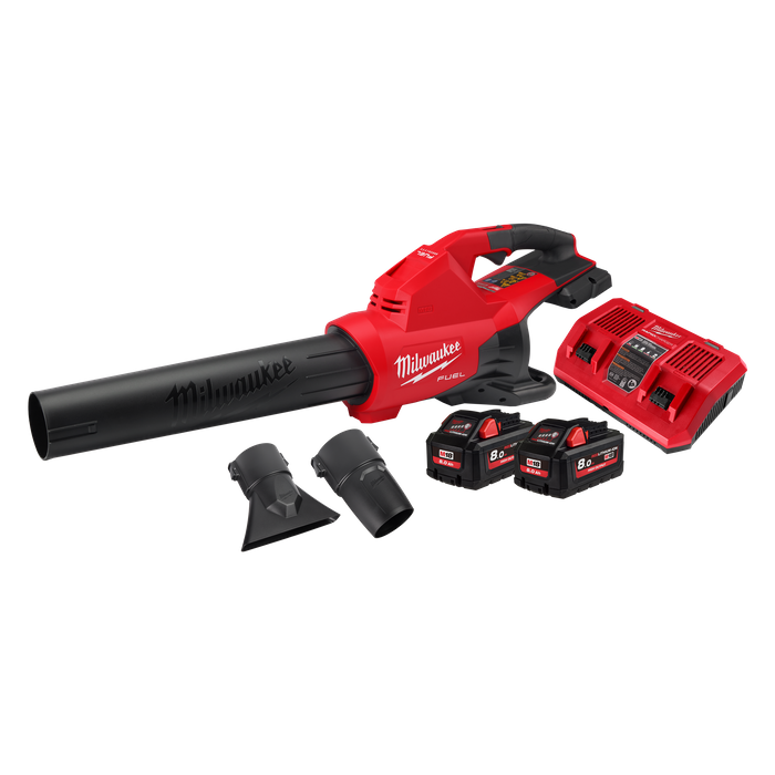 Buy Milwaukee M18 FUEL Dual Battery Blower 2x 18V 8Ah online in New Zealand The ToolShed