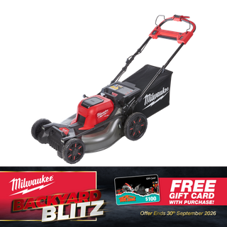 Milwaukee M18 FUEL Cordless Lawn Mower Self Propelled 530mm 2x18V - Bare Tool