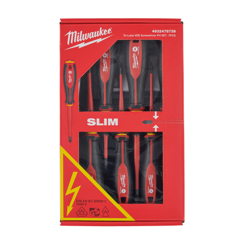 Milwaukee VDE Electrical Screwdriver Set 7pc