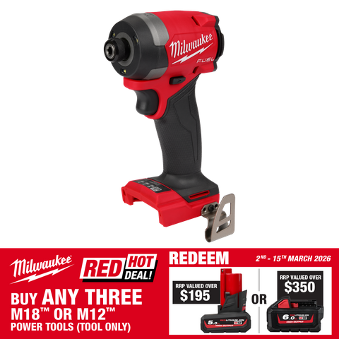 Milwaukee M18 FUEL Cordless Impact Driver Gen4 18V - Bare Tool