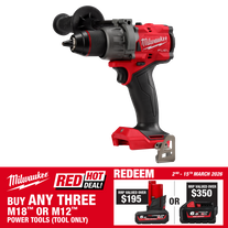 Milwaukee M18 FUEL Cordless Hammer Drill Brushless Gen4 18V - Bare Tool
