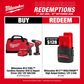 Milwaukee M12 FUEL Cordless Hammer Drill & Impact Driver 2A2 12V 4Ah/2Ah