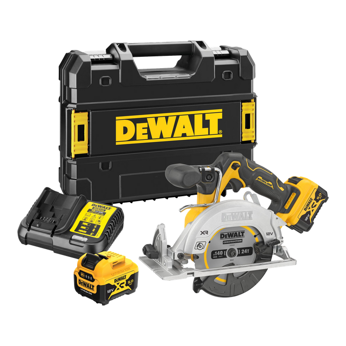 DeWalt Cordless Circular Saw Brushless 140mm 12v 5Ah