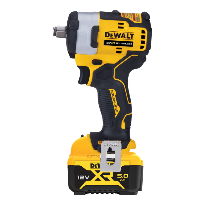 Buy DeWalt Cordless Impact Wrench Brushless 1 2in 12v 5Ah online in New Zealand The ToolShed