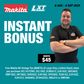 Makita LXT Cordless Jigsaw Brushless Barrel Grip 18V - Bare Tool