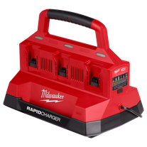 Milwaukee M18 PACKOUT 6 Bay Rapid Charger