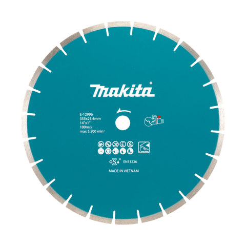 Makita Segmented Diamond Blade 355 x 8 x 25.4mm