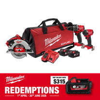 Milwaukee M18 FUEL Cordless Power Pack Brushless 3pc Kit 3D3 18V 5Ah
