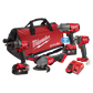 Milwaukee M18 FUEL Cordless Power Pack Brushless 4pc Kit 4B3 18V 5Ah