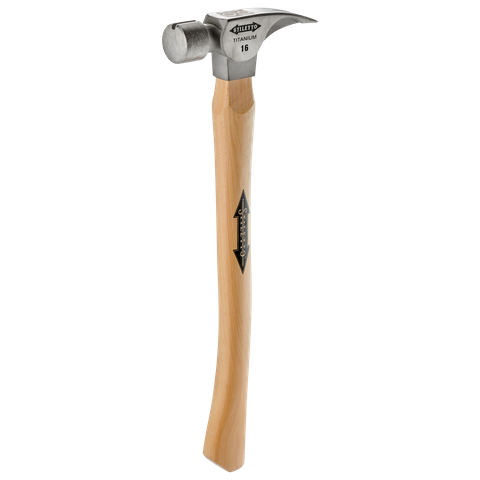 Stiletto Titanium 16oz Hammer with Hickory Handle