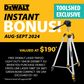 DeWalt Cross Line Laser 1080deg (3x 360) Green Beam Compact 18v 2Ah