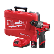 Milwaukee M12 FUEL Cordless Hammer Drill Brushless Gen2 12V 2Ah