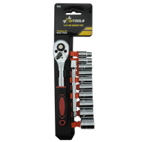GI TOOLS Socket Set 1/4in Dr 12pc
