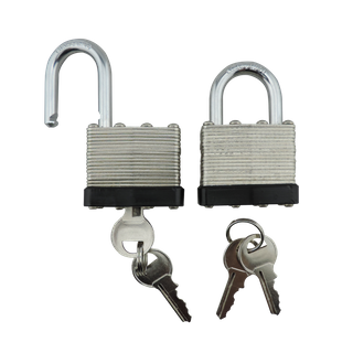 GI TOOLS Padlock Set 2pc