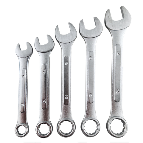 GI TOOLS Combination Spanner Set 5pc