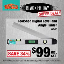 ToolShed Digital Level and Angle Finder