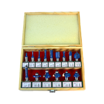 ToolShed Router Bit Set Mixed 1/2in 15pc