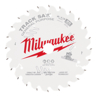 Milwaukee Circular Track Saw Blade 165mm 24T