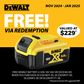 DeWalt Cordless Hammer Drill and Impact Wrench 18v 5Ah