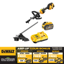 DEWALT Cordless Split Boom Power Head with Line Trimmer Brushless 54v 9Ah