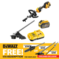 DeWalt Cordless Split Boom Power Head with Line Trimmer Brushless 54v 9Ah