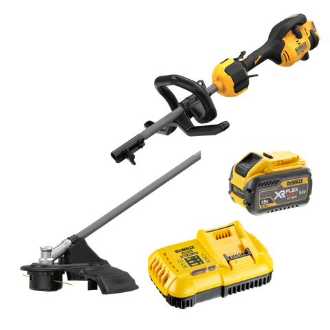 DeWalt Cordless Split Boom Power Head with Line Trimmer Brushless 54v 9Ah