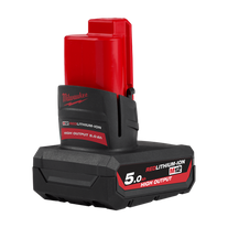 Milwaukee M12 REDLITHIUM High Output Battery 12V 5Ah