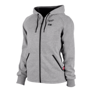 Milwaukee M12 Womens Heated Hoodie Grey Small - Skin Only