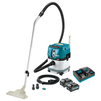 Makita XGT Cordless Dust Extractor Vacuum Brushless 15L 40v 4Ah