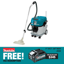 Makita XGT Cordless Dust Extractor Vacuum Brushless 40L 80V (2x40V) - Bare Tool