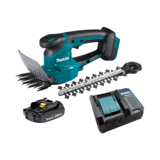 Makita LXT Cordless Grass Shear with Hedge Trimmer Attachment 18V 1.5Ah