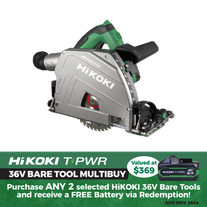 HiKOKI Cordless Plunge Saw Brushless 165mm 36V - Bare Tool