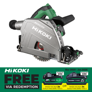 HiKOKI Cordless Plunge Saw Brushless 165mm 36V - Bare Tool
