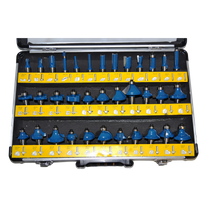 ToolShed Router Bit Set Mixed 1/2in 35pc