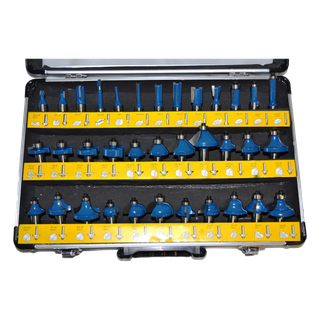 ToolShed Router Bit Set Mixed 1/2in 35pc