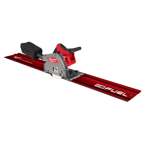 Milwaukee M18 FUEL Cordless Plunge Cut Track Saw 18V - Bare Tool with 1.4m Rail