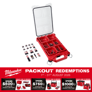 Milwaukee SHOCKWAVE Impact Bit Set 100pc with Packout