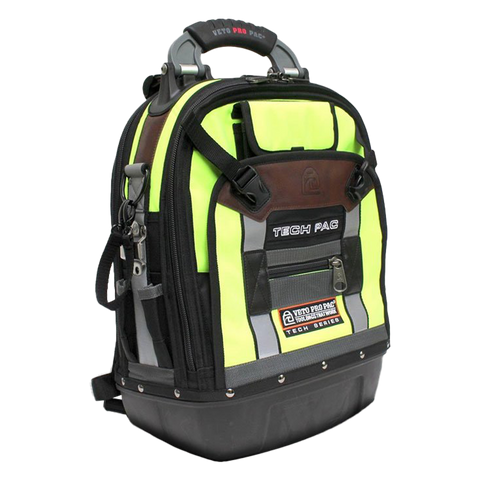 Veto Pro Pac Backpack Tool Bag Hi-Viz Yellow