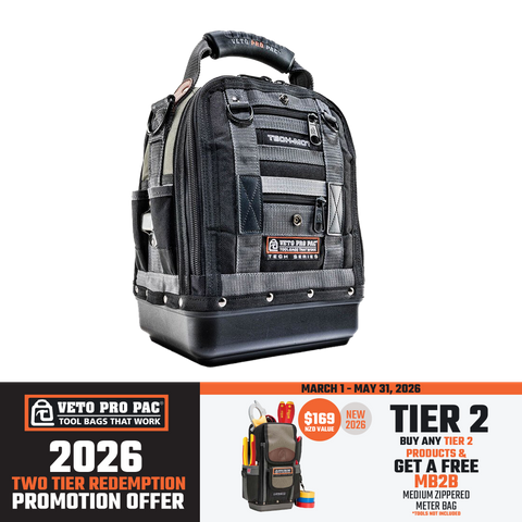 Veto Pro Pac Technicians Tool Bag Tall