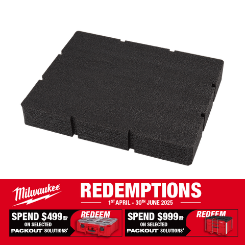 Milwaukee PACKOUT Foam Insert for 2 and 3 Drawer Tool Box